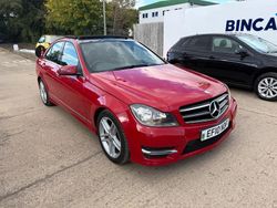 Red Used 2014 Mercedes C250 Sport Edition Sedan | £6,950 (Super price)