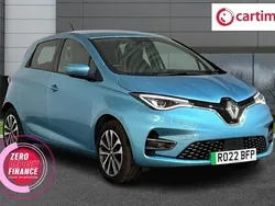 Blue Used 2022 Renault Zoe GT-Line Hatchback | £10,150 (Good price)