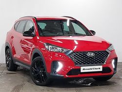 Red Used 2020 Hyundai Tucson N Line SUV | £15,998 (Fair price)