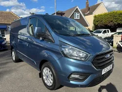 Blue Used 2021 Ford Transit Custom Limited Van | £13,995 (Good price)