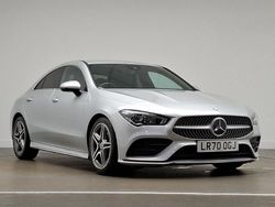 Silver Used 2020 Mercedes CLA200 AMG line Sedan | £22,498 (Fair price)