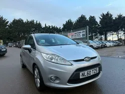 Silver Used 2010 Ford Fiesta Zetec Hatchback | £2,199 (Good price)