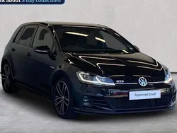 Black Used 2017 VW Golf VII GTD Hatchback | £13,309 (Fair price)