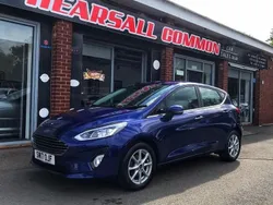 Blue Used 2017 Ford Fiesta Zetec Hatchback | £7,500 (Fair price)