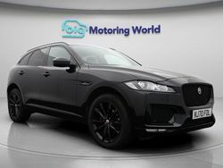 Black Used 2020 Jaguar F-Pace Chequered Flag SUV | £20,500 (Fair price)