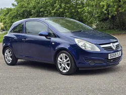 Blue Used 2010 Vauxhall Corsa Hatchback | £1,999 (Fair price)
