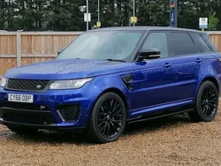 Blue Used 2017 Land Rover Range Rover Sport SVR SUV | £32,600 (Good price)