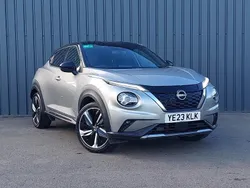 Silver Used 2023 Nissan Juke Tekna+ SUV | £21,698 (A bit pricey)