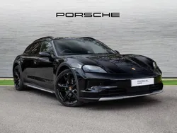 Jet black metallic New 2024 Porsche Taycan Cross Turismo Sedan | £77,990 (Super price)