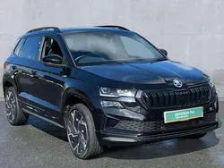 Black Used 2022 Skoda Karoq SportLine SUV | £22,980 (Fair price)