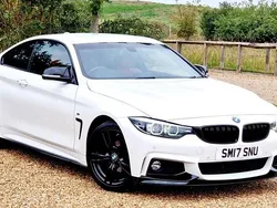 White Used 2017 BMW 420 M Sport Coupe | £11,450 (Fair price)