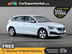 White Used 2022 Skoda Scala SE Hatchback | £16,297 (Expensive)