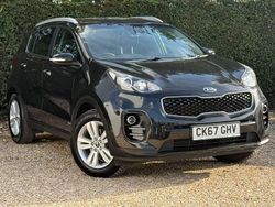 Black Used 2017 Kia Sportage 2 SUV | £10,447 (Fair price)