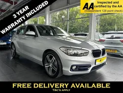 Silver Used 2018 BMW 118 Sport Line Hatchback | £12,795 (Good price)
