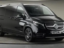 Black Used 2023 Mercedes V300 AMG line MPV | £62,500 (Good price)