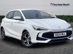 White New 2025 MG MG3 Trophy Hatchback | £18,499 (Fair price)
