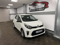White Used 2019 Kia Picanto 2 Hatchback | £7,295 (Fair price)