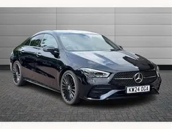 Night black Used 2024 Mercedes CLA220 AMG Line Premium Plus Sedan | £33,395 (Fair price)
