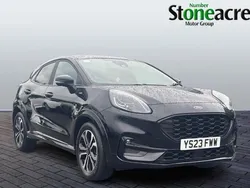 Black Used 2023 Ford Puma ST-Line SUV | £15,497 (Fair price)