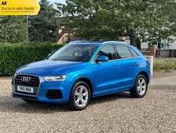 Blue Used 2015 Audi Q3 Design SUV | £8,200 (Fair price)