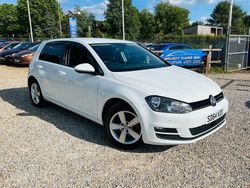 White Used 2014 VW Golf VII Match Hatchback | £8,495 (Fair price)
