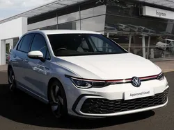 White Used 2022 VW Golf VIII GTI Hatchback | £22,950 (Fair price)