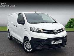 Vivid white Used 2021 Toyota Proace Van | £14,709 (Fair price)