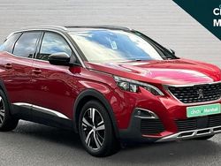 Red Used 2017 Peugeot 3008 GT-line SUV | £10,691 (Fair price)