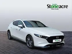 White Used 2025 Mazda 3 Takumi-Line Hatchback | £26,000