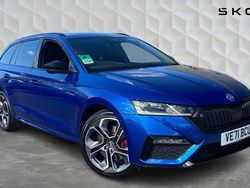 Blue Used 2022 Skoda Octavia vRS Estate | £24,000