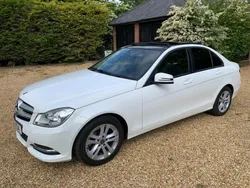 White Used 2014 Mercedes C180 Executive Sedan | £10,700 (Fair price)