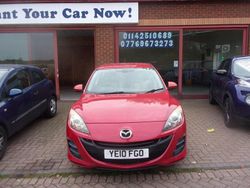 Red Used 2010 Mazda 3 Hatchback | £2,495 (Fair price)