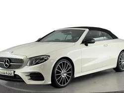 White Used 2018 Mercedes E220 AMG Line Premium Plus Cabriolet | £20,620 (A bit pricey)