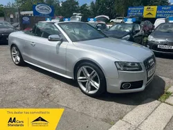 Silver Used 2010 Audi A5 Cabriolet Performance Cabriolet | £9,995