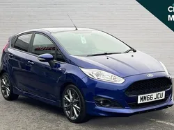 Blue Used 2016 Ford Fiesta ST-Line Hatchback | £7,826 (Fair price)