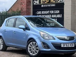 Blue Used 2013 Vauxhall Corsa Hatchback | £2,495 (Good price)