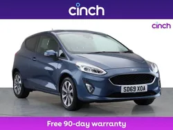Blue Used 2019 Ford Fiesta Trend Hatchback | £8,599 (Fair price)