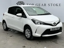 White Used 2024 Toyota Yaris Hatchback | £6,495