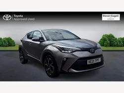 Silver Used 2021 Toyota C-HR Design SUV | £18,151 (Fair price)