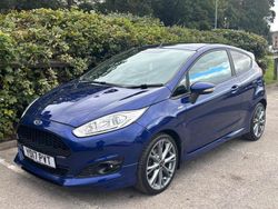 Blue Used 2017 Ford Fiesta ST-Line Hatchback | £4,995 (Fair price)