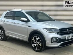 Silver Used 2021 VW T-Cross R-line SUV | £18,873 (Fair price)