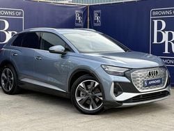 Blue Used 2022 Audi Q4 e-tron S-Line SUV | £26,899 (Good price)