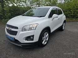White Used 2013 Chevrolet Trax LT SUV | £3,690