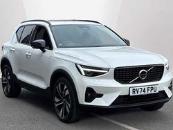 Crystal white Used 2025 Volvo XC40 Ultra SUV | £36,390 (A bit pricey)
