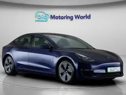 Blue Used 2021 Tesla Model 3 Long Range AWD Sedan | £20,200 (Fair price)