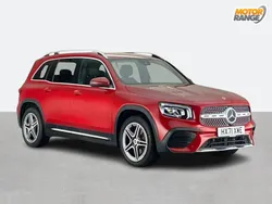 Red Used 2021 Mercedes GLB200 AMG line SUV | £23,695 (Fair price)