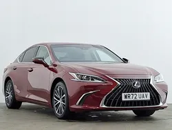 Red Used 2022 Lexus ES300H Sedan | £27,998 (Fair price)