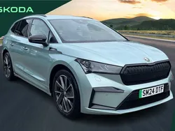 Silver Used 2024 Skoda Enyaq iV SportlinePlus SUV | £32,990 (Fair price)