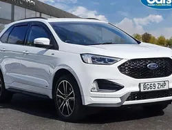 White Used 2019 Ford Edge ST-Line SUV | £20,990 (Fair price)