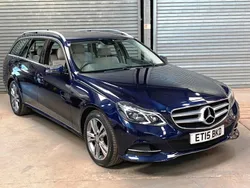 Blue Used 2015 Mercedes E220 SE Estate | £12,950 (Expensive)